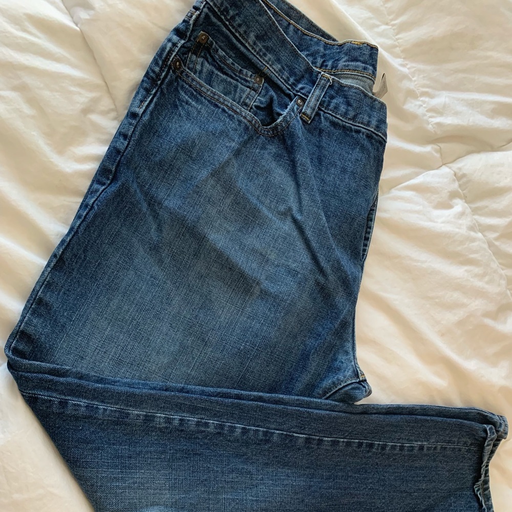 Men Gap blue denim jeans size 40x32